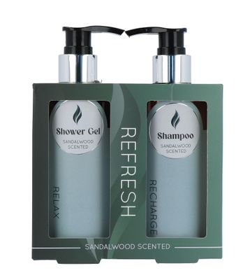 Refresh Geschenkset Heren Douchegel En Shampoo (1 set) 1 set