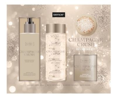 Sence Collection Night Luxe Champagne Crush Relaxing Giftset (1 set) 1 set
