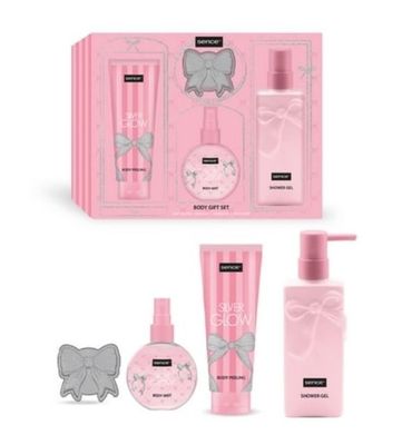 Sence Collection Glitz & Glam Silver Glow Body Giftset (1 set) 1 set