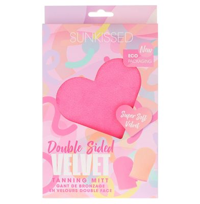 Sunkissed Double Sided Velvet Tanning Mitt (1 stuk) 1 stuk