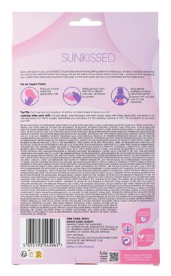 Sunkissed Double Sided Velvet Tanning Mitt (1 stuk) 1 stuk