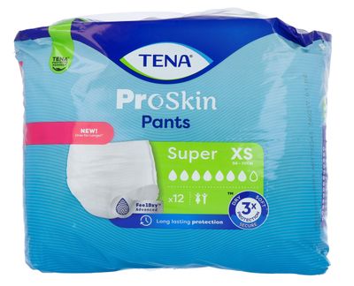 TENA ProSkin Pants Super XS (12 stuks) 12 stuks