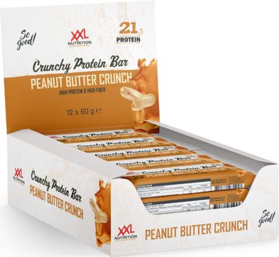 XXL Nutrition Crunchy Protein Bar Peanut Butter Crunch (60 gr) 60 gr