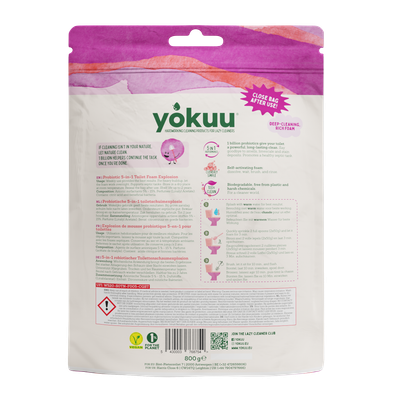 Yokuu Probiotische 5-in-1 Toiletschuimexplosie (800 gr) 800 gr