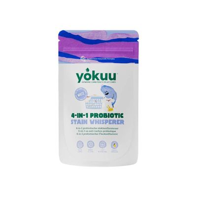 Yokuu 4 in 1 Probiotische Vlekkenfluisteraar voor Witte Was (390 gr) 390 gr
