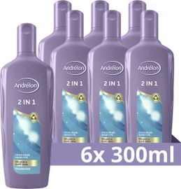 Andrelon 6x Andrelon Shampoo 2 In 1 (300 ml)