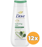 12x Dove Shower advanced hydrating (225 ml) 12 x 225 ml thumb