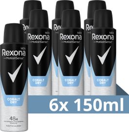 Rexona 6x Rexona Deodorant spray dry cobalt men (150 ml)