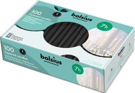 Bolsius Bolsius Horeca Gotische Kaars 240/23 Doos 100 Zwart (100 stuks)