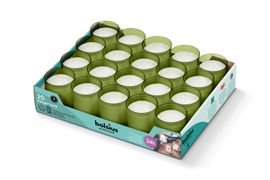 Bolsius Bolsius Horeca Relight® Navullingen 64/52 Olijfgroen (20 stuks)