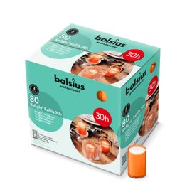 Bolsius Bolsius Horeca Relight® Plus Navullingen 64/52 Oranje (80 stuks)