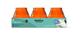 Bolsius Bolsius Horeca Twilight 104/99 Oranje (6 stuks)