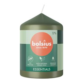 Bolsius Bolsius Stompkaars 80/58 Olivegreen (1 stuk)