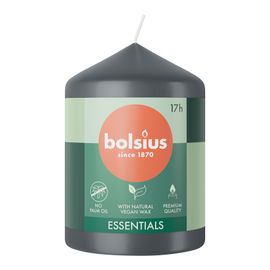 Bolsius Bolsius Stompkaars 80/58 Stormygrey (1 stuk)