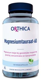 Orthica Orthica Magnesiumtauraat-60 (120 vega capsulesaps)