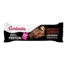 Gerlinéa Gerlinea Fit & Protein Chocolate Almond Reep (45 gr)