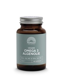 Mattisson Mattisson Vegan Algenolie Epa 150Mg / Dha 100Mg (60 capsules)