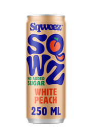 Sqweez Sqweez White Peach Bio (250 ml)