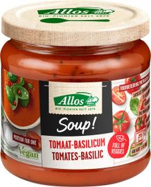 Allos Allos Tomaat-Basilicumsoep (350 ml)