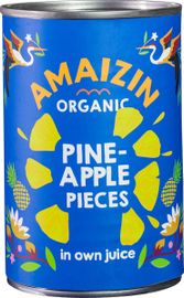 Amaizin Amaizin Ananasstukjes Op Sap (400 ml)