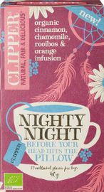 Clipper Clipper Kruidenthee Nighty Night (20 zakjes)