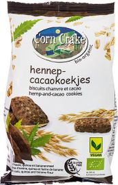 Corn Crake Corn Crake Haverkoekjes Hennep, Cacao (150 gr)