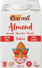 Ecomil Ecomil Almonddrink Suikervrij (500 ml)