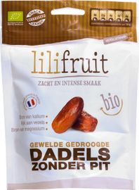 Lilifruit Lilifruit Dadels Geweld En Gedroogd (150 gr)