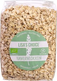 Lisa's Choice Lisa's Choice Havervlokken Glutenvrij (450 gr)