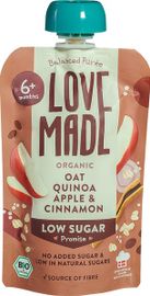 Lovemade Lovemade Knijpzakje Appel Kaneel (100 gr)