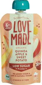Lovemade Lovemade Knijpzakje Quinoa Appel (100 gr)