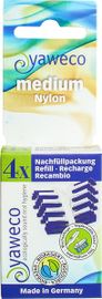 Yaweco Yaweco Navul-Borstelkoppen Nylon, Medium (4 stuks)