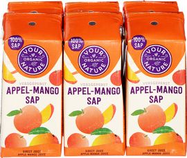 Your Organic Nature Your Organic Nature Appel-Mangosap (6 x 200 ml)