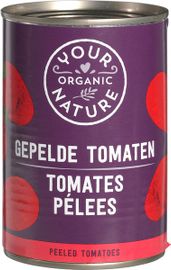 Your Organic Nature Your Organic Nature Tomaten Gepeld (400 gr)
