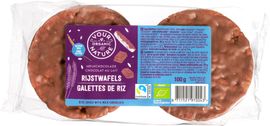 Your Organic Nature Your Organic Nature Rijstwafels Chocolade Melk (100 gr)