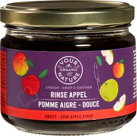 Your Organic Nature Your Organic Nature Stroop Rinse Appel (330 gr)