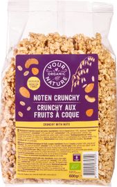 Your Organic Nature Your Organic Nature Muesli Crunchy Noten (600 gr)