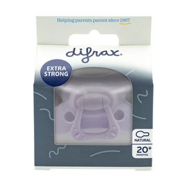 Difrax Difrax Fopspeen Natural 18+ maand Siliconen Lilac (1 stuk)