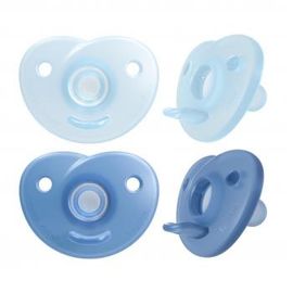 Avent Avent Fopspeen 0-6M Soothie Blauw/Paars (2 stuks)