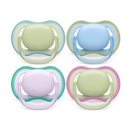 Avent Avent Fopspeen 0-6M Ultra Air Mix Blauw Paars Groen (2 stuks)
