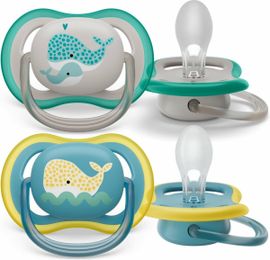 Avent Avent Fopspeen 18M+ Ultra Air Walvis (2 stuks)
