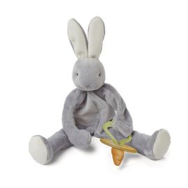 Bunnies by the Bay Bunnies by the Bay Speenknuffel Konijn Grijs (1 stuk)