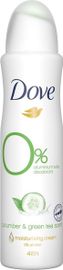 Dove Dove Deo Spray 0% Go Fresh Cucumber (150 ml)