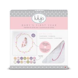 Lulujo Lulujo Swaddle&Cards Isn't She Lovely (1 set)
