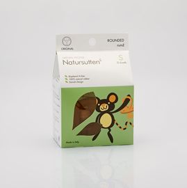 Natursutten Natursutten Fopspeen Rond Kers Small 0-6 Maanden (1 stuk)