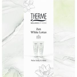 Therme Therme Geschenkset Zen White Lotus Hand Balm/Shower Satin (1 stuk)