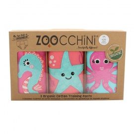 Zoocchini Zoocchini Oefenbroekjes 2-3 Girl Ocean (3 stuks)
