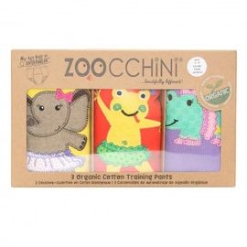 Zoocchini Zoocchini Oefenbroekjes 3-4 Girl Ballerina (3 stuks)