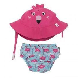 Zoocchini Zoocchini Zwemluier Set Large | Flamingo (1 set)