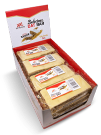 XXL Nutrition XXL Nutrition Delicious Oat Bar Witte Chocolade Kers (12 X 100 gr)